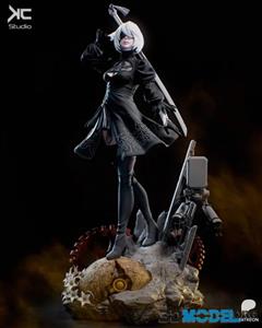 🔥 فیگور 2B (Nier: Automata) | جنس PLA  | ارتفاع ۴۰ سانتی‌متر