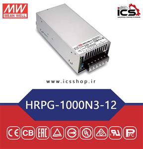 منبع تغذیه 12 ولت 80 آمپر مین ول مدل HRPG-1000N3-12 