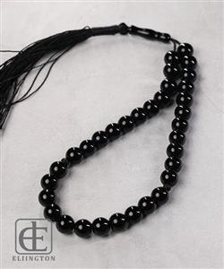 تسبیح عقیق اونیکس 33 دانه کد B107