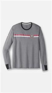 تیشرت زنانه و مردانه آستین بلند نخی brooks مدل distance graphic long sleeve