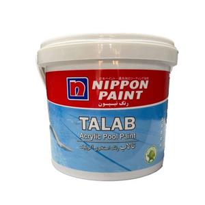 رنگ تالاب استخری اکرلیک نیپون کد 826 وزن 4 کیلوگرم