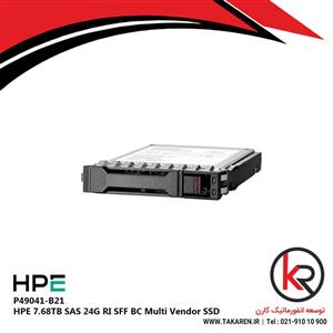 اس اس دی سرور اچ پی HPE 7.68TB SAS 24G RI SFF BC Multi Vendor SSD | P49041-B21