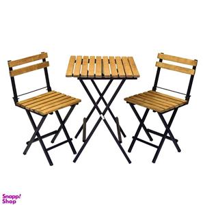 میز و صندلی ۲ نفره مدل کافی شاپی کد ژینا
