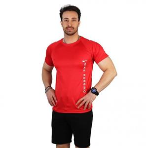تیشرت مردانه آستین کوتاه رگلان سوزنی NIKE RUNNING کد 39010 عمده