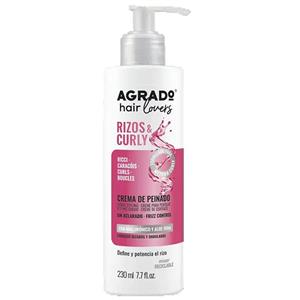 کرم حالت دهنده موهای مجعد و فر آگرادو | Agrado Styling Cream Curly 230ml