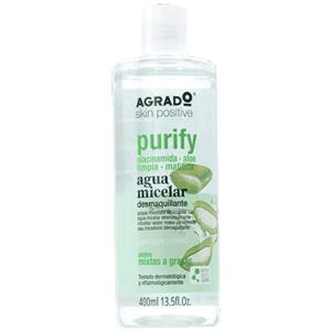 میسلار پاک کننده آرایش آلوئه ورا آگرادو | Agrado Purify Micellar Water Make-up Remover 400ml