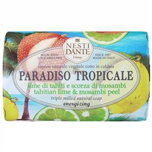 صابون لیموی تاهیتی و پوست لیموی شیرین نستی دانته | Paradiso Tropicale – Tahitian Lime and Lemon Peel Bar Soap 250g