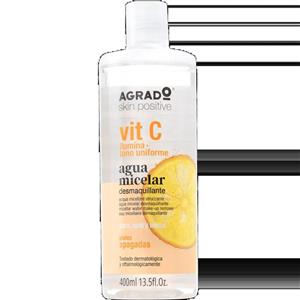 میسلار واتر ویتامین C آگرادو | Micellar Water Make-up Remover with Vit C Agrado 400ml