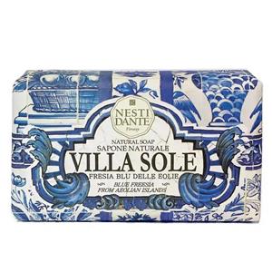 صابون گل فریزیا آبی نستی دانته | Villa Sole – Blue Freesia Bar Soap 250g