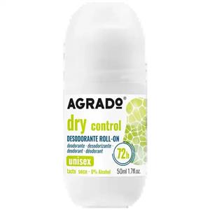 مام رول ضد تعریق آگرادو | Agrado Antiperspirant Roll-On Deodorant Dry Control 50ml