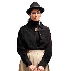 شومیز چرم جیر زنانه