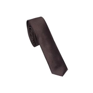 کراوات ساده قهوه‌ای تیره 98150