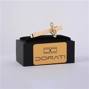 گیره کراوات طلایی مدل نت سل طلایی