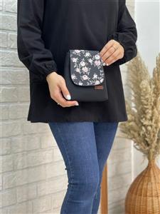 کیف کمری رز مشکی