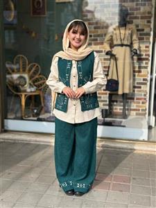 ست سه تیکه دیانا کبریتی کله غازی کرم