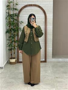 ست سه تیکه سایه نسکافه ای یشمی