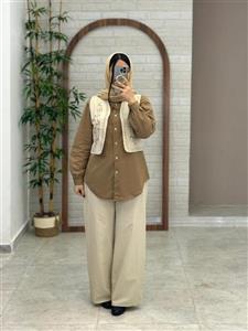 ست سه تیکه سایه کرم نسکافه ای