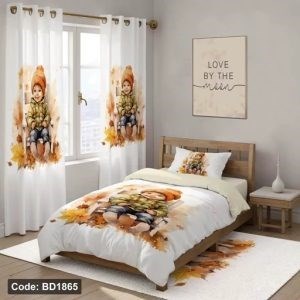 ست فانتزی روتختی چاپی پسرانه 4تیکه کد bd1865 (پس کرایه)