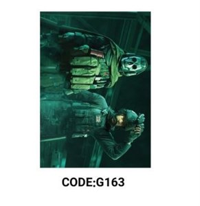 فرشینه 20*25 طرح پد موس گیمینگ Call of duty کد G163