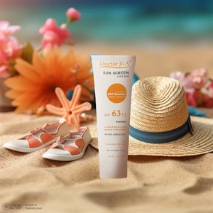 کرم ضدآفتاب دکتر ژیلا مدل Invisible با SPF63، حجم 50میلی‌لیتر