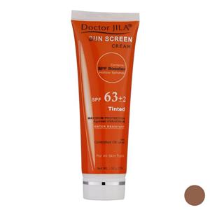 کرم ضدآفتاب دکتر ژیلا مدل Tinted با SPF63، حجم 50میلی‌لیتر