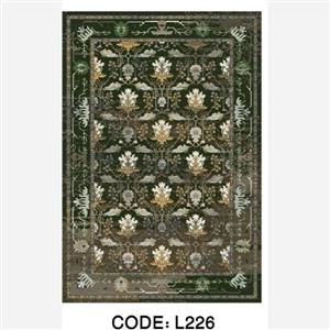 قیمت خرید فرش چاپی هازان ترک طرح نیلوفرL226(پس کرایه)