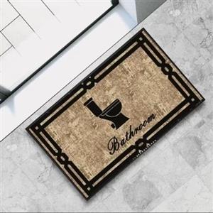 پادری دستشویی WC جنس فرشینه مخمل ضد سُر S103 (پس کرایه)