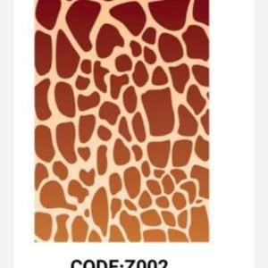 فرشینه طرح پوست زرافه ای Z002 (پس کرایه)