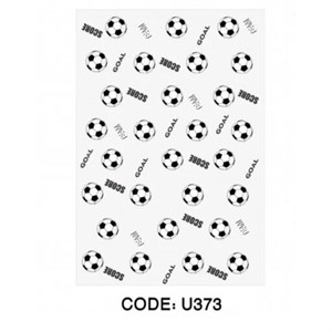 فرشینه کودک مخمل ترک طرح توپ فوتبال U373(پس کرایه)
