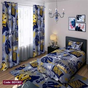 ست فانتزی روتختی چاپی پسرانه طرح بسکتبال کد bd1307 (پس کرایه)