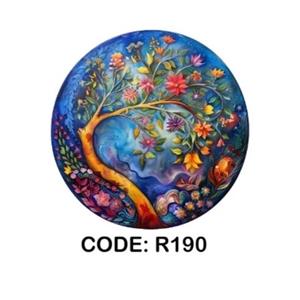 فرشینه حسن نیا گرد مخمل ترک کد R190 (پس کرایه)