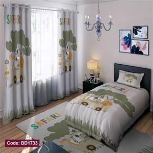 ست فانتزی رو تختی چاپی دخترانه سافاری bd1733 (پس کرایه)