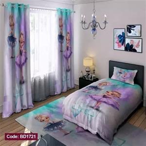 ست فانتزی روتختی چاپی دخترانه کد bd1721 (پس کرایه)