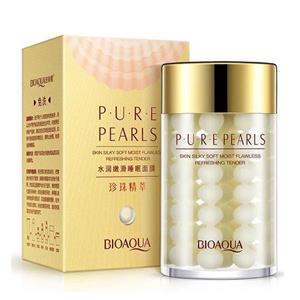 ماسک خواب آبرسان و نرم کننده جوهر مروارید بیوآکوا BIOAQUA 120g Pure Pearls