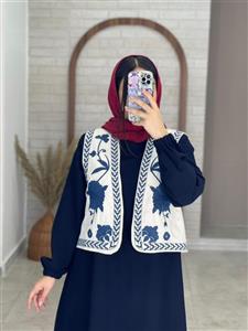 جلیقه بهار آبی