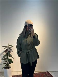 ترنچ کت کوتاه سدری