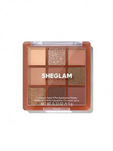 پالت سایه 9 رنگ با پیگمنت بالا Cinnamon Spice