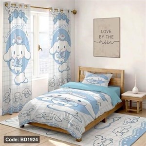 ست کامل ژورنالی روتختی چاپی دخترانه خرگوش 4تیکه کد bd1924 (پس کرایه)