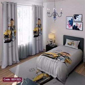 ست کامل ژورنالی روتختی چاپی پسرانه طرح تدی کد bd1323 (پس کرایه)