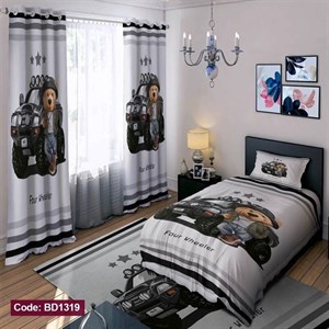 ست کامل ژورنالی روتختی چاپی پسرانه طرح تدی کد bd1319 (پس کرایه)