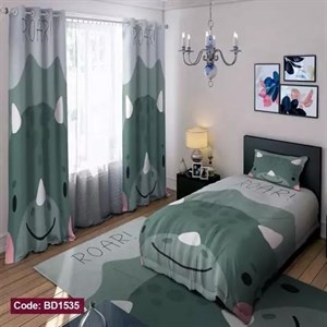 ست کامل ژورنالی روتختی چاپی پسرانه طرح دایناسور کد bd1535 (پس کرایه)