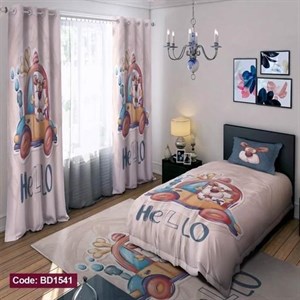 ست کامل ژورنالی روتختی چاپی پسرانه طرح سگ کد bd1541 (پس کرایه)