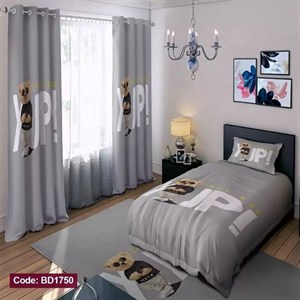 ست کامل ژورنالی روتختی چاپی پسرانه طرح تدی کد bd1750 (پس کرایه)
