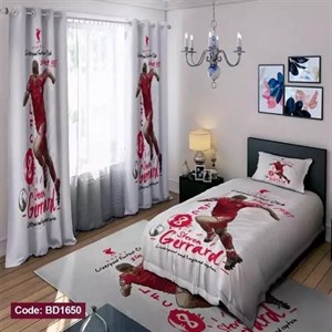 ست کامل ژورنالی روتختی چاپی پسرانه طرح فوتبال کد bd1650 (پس کرایه)