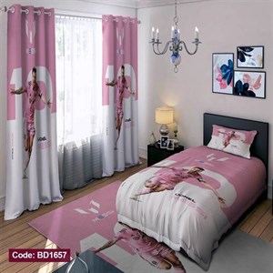 ست کامل ژورنالی روتختی چاپی پسرانه طرح مسی کد bd1657 (پس کرایه)