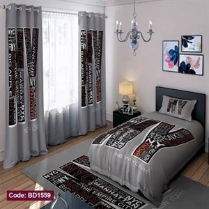 ست کامل ژورنالی روتختی چاپی پسرانه طرح اسپرت کد bd1559 (پس کرایه)