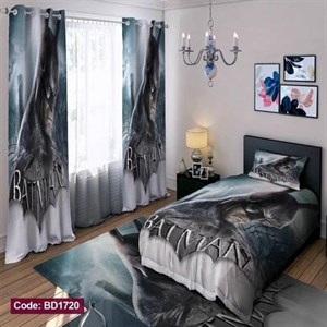 ست کامل ژورنالی روتختی چاپی پسرانه طرح بتمن کد bd1720 (پس کرایه)