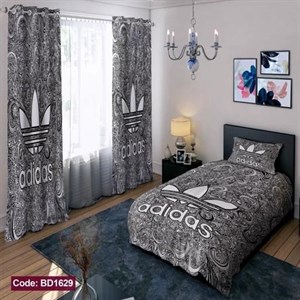 ست کامل ژورنالی روتختی چاپی پسرانه طرح آدیداس کد bd1629 (پس کرایه)