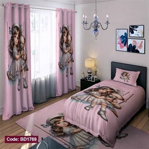 ست کامل ژورنالی روتختی چاپی دخترانه کد bd1769 (پس کرایه)