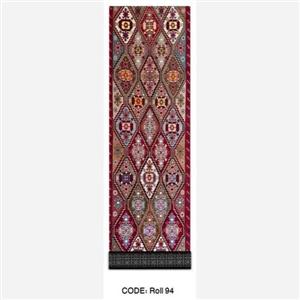 فرشینه رولی راهرویی و کناره طرح هندسی کد Roll 94(پس کرایه)